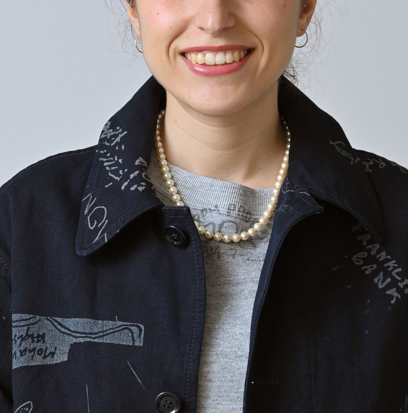 Indigo Duck Doodle Print 908 Cover All Detail