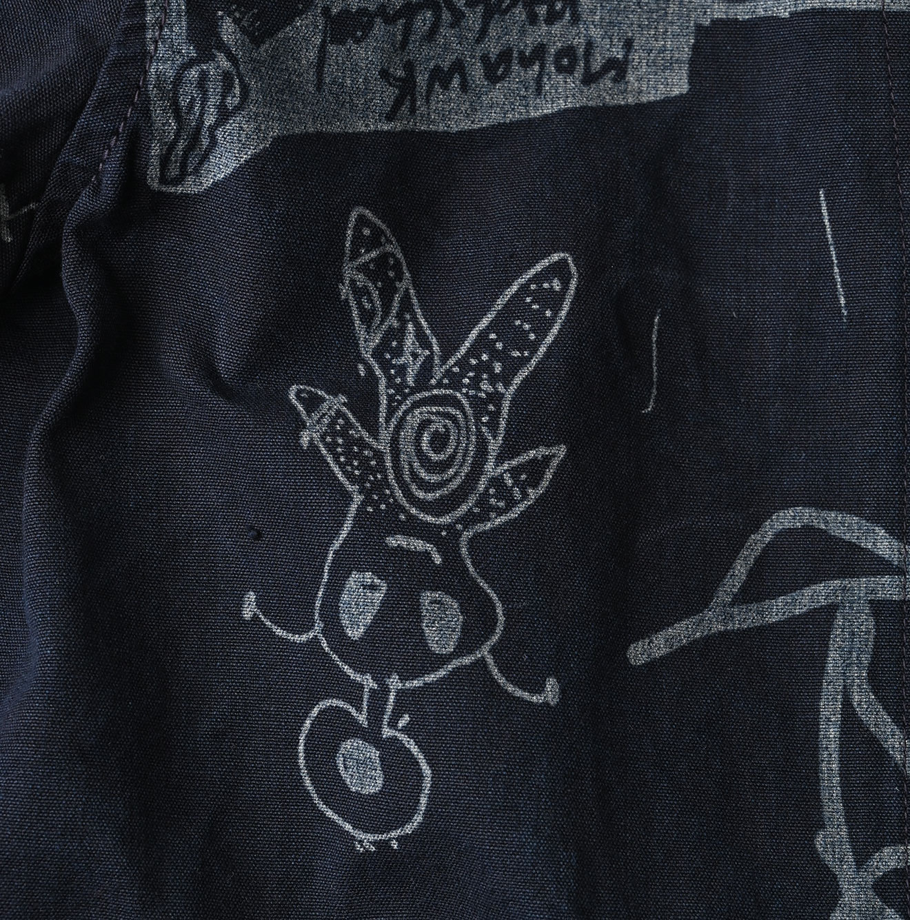 Indigo Duck Doodle Print 908 Cover All Detail