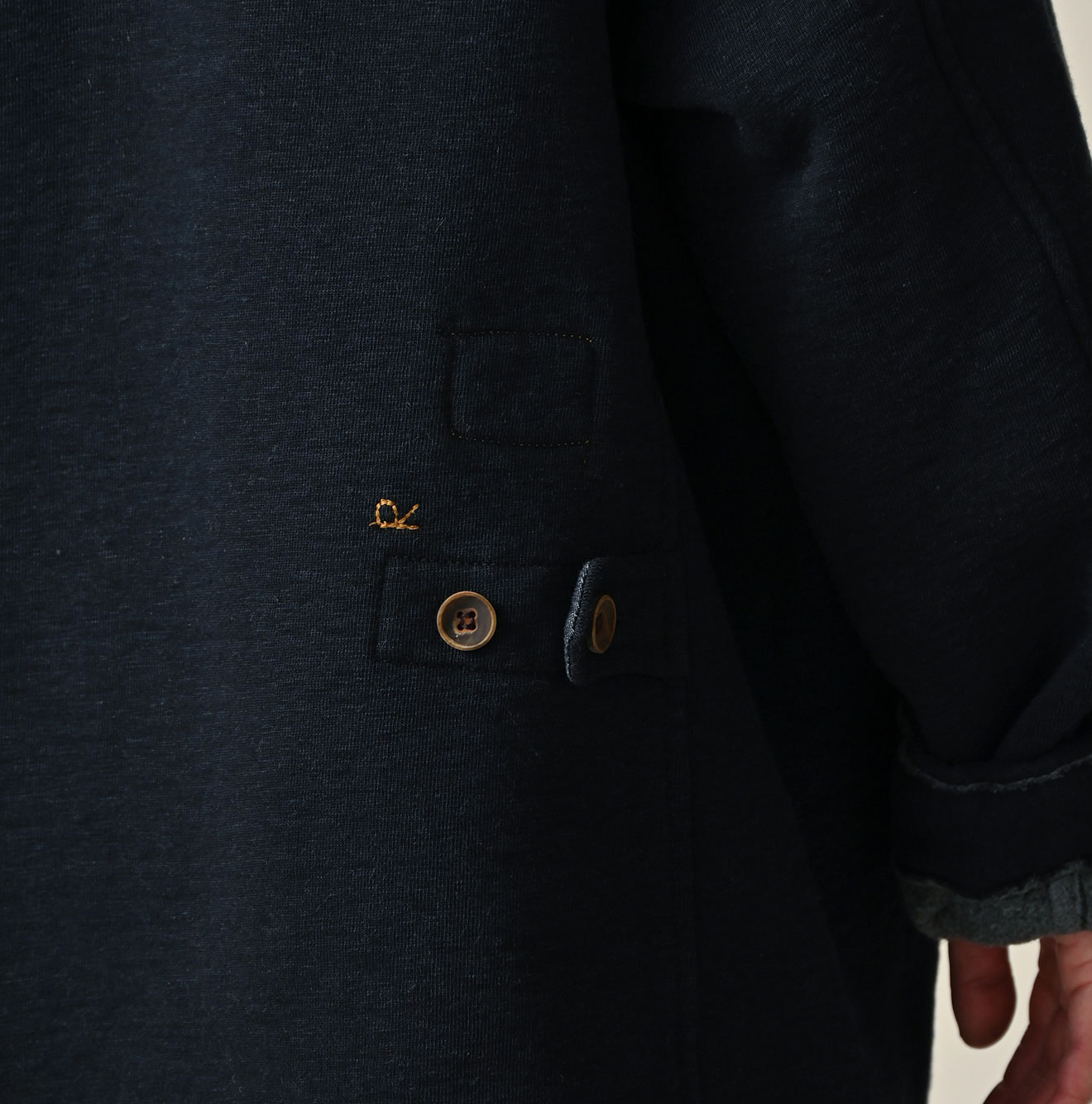 Hokkaido Hon Urake 908 Coat Detail