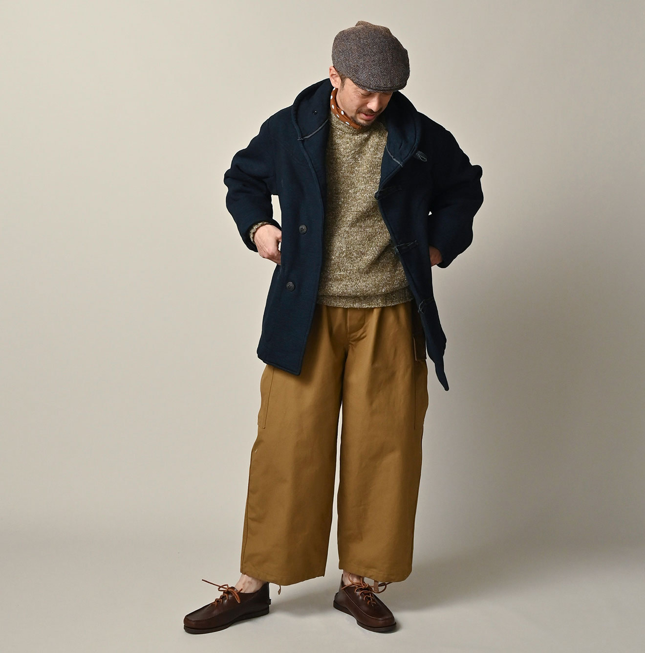 Hokkaido Hon Urake 908 Coat Male Model