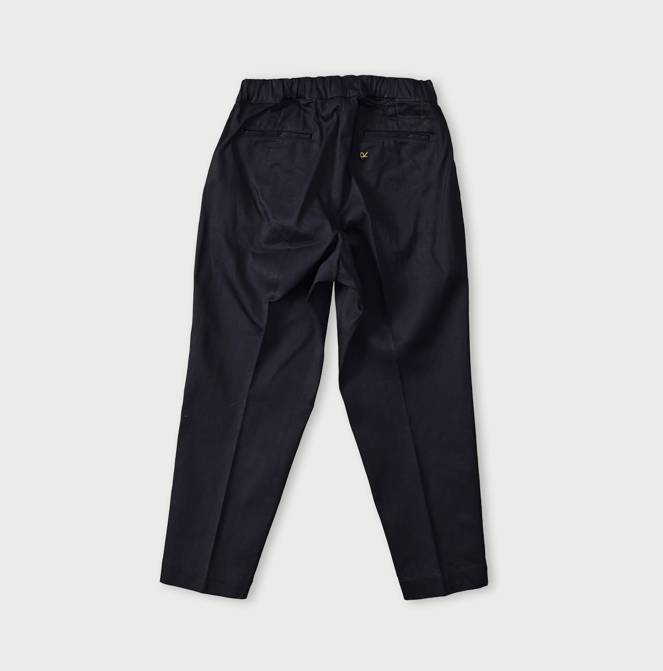 Indigo Double Thread Chino Sabrina Slacks Back