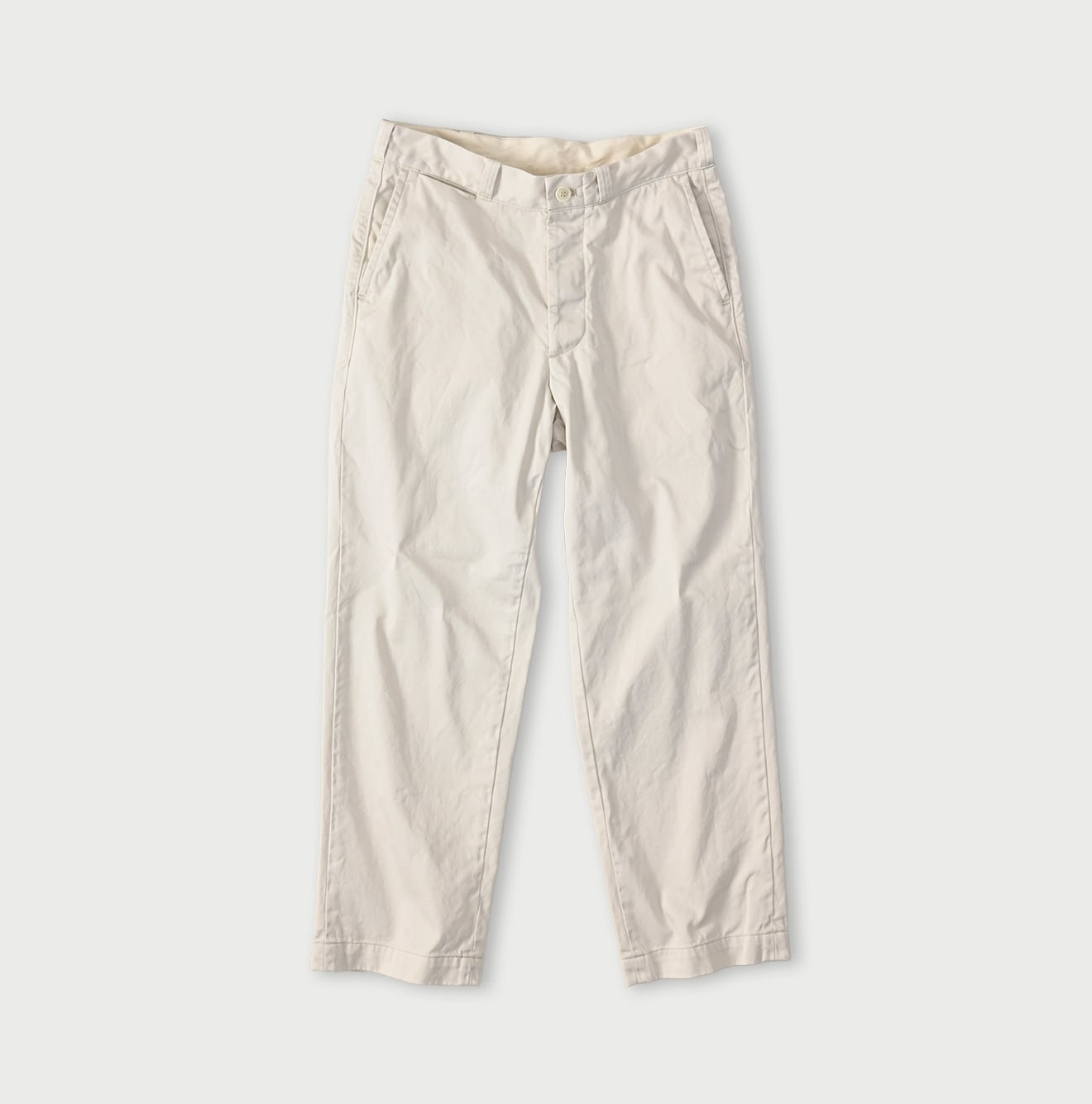 Double Thread Chino 908 Crosby Slacks White Rice