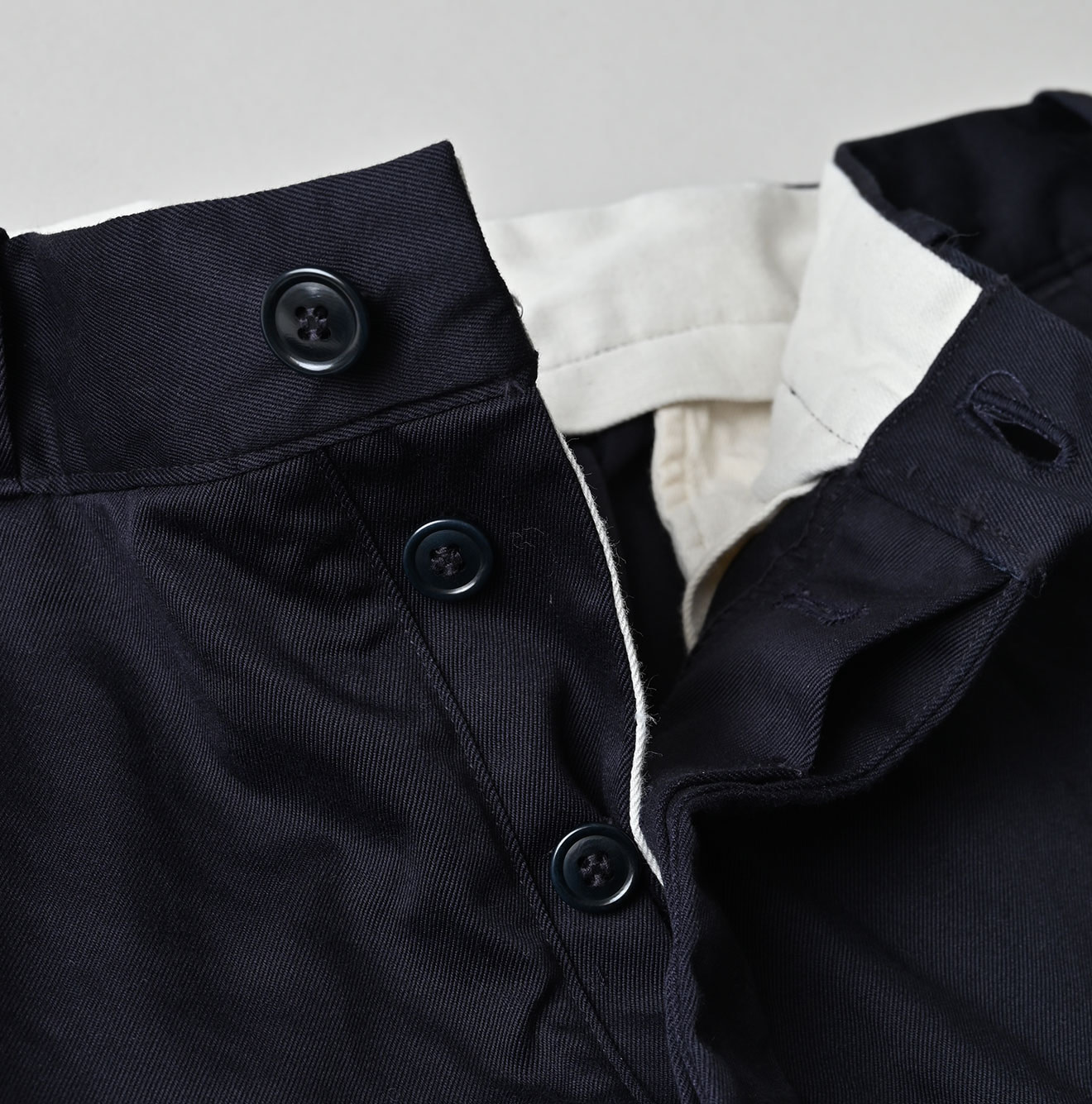 Double Thread Chino 908 Crosby Slacks Detail