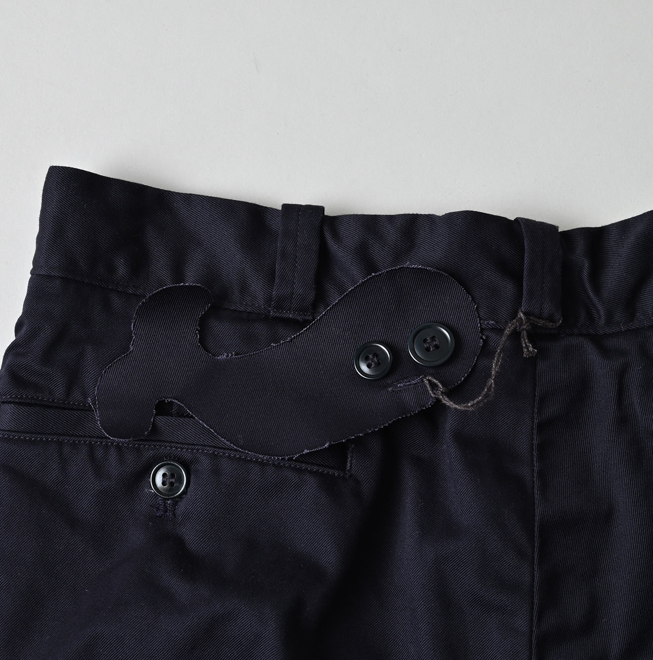 Double Thread Chino 908 Crosby Slacks Detail