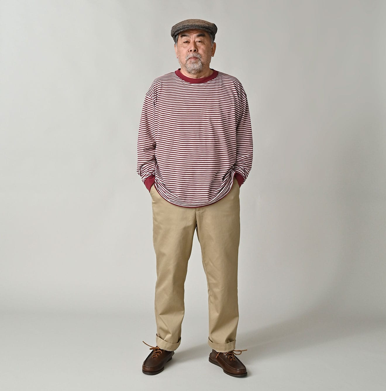 Double Thread Chino 908 Crosby Slacks Male Model