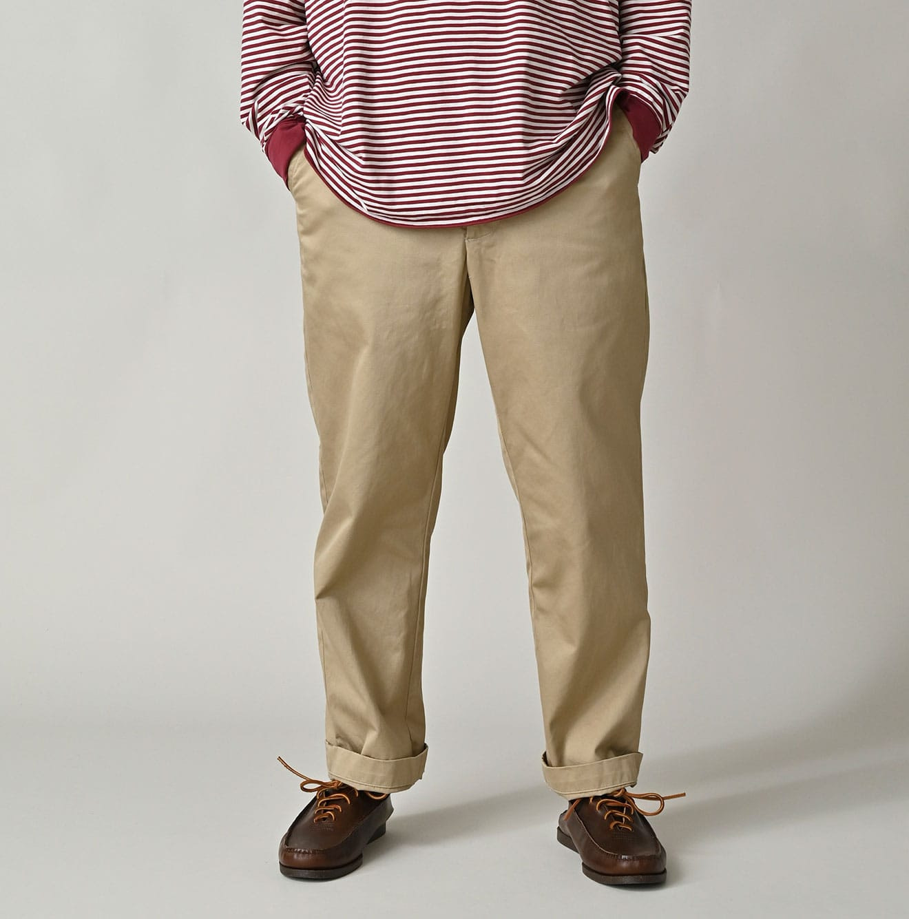 Double Thread Chino 908 Crosby Slacks Male Model