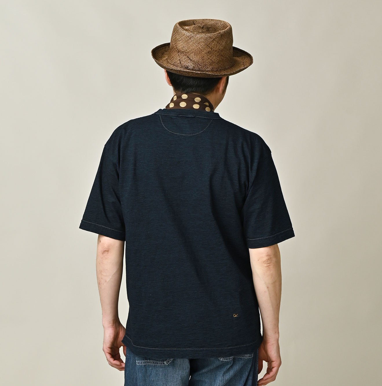 Indigo Tenjiku 908 45 Star T-shirt Male Model
