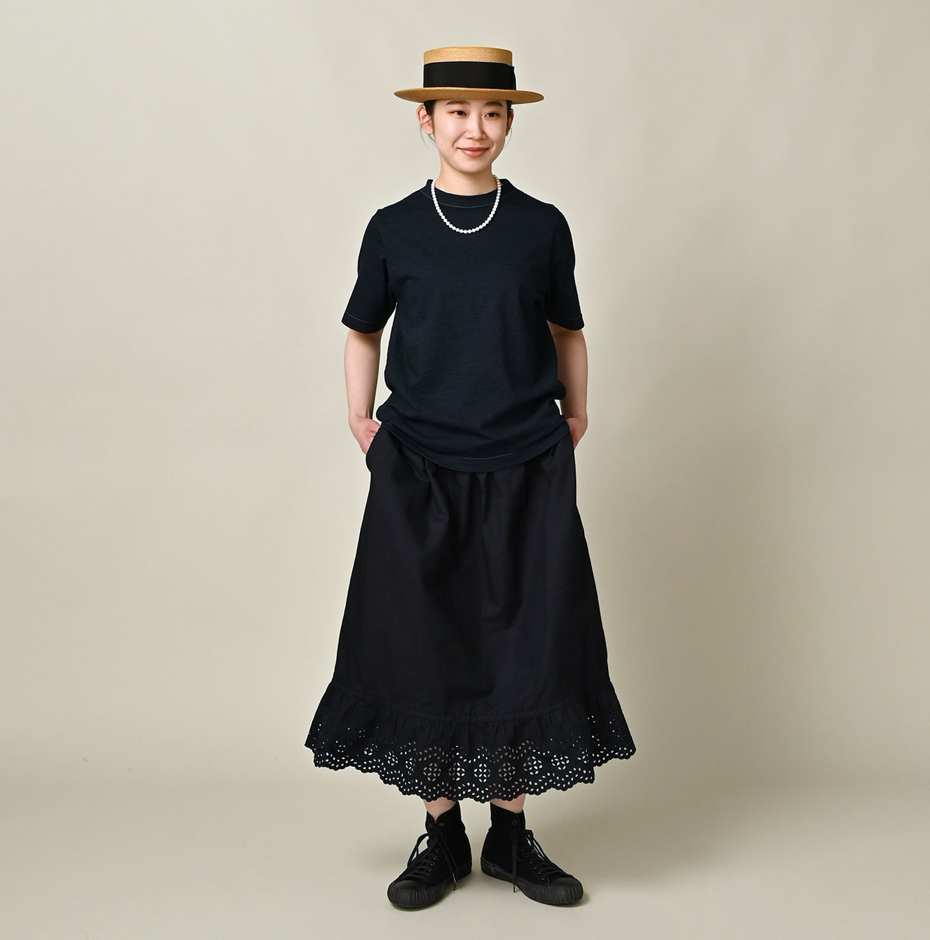 Indigo Tenjiku 908 45 Star T-shirt Female Model