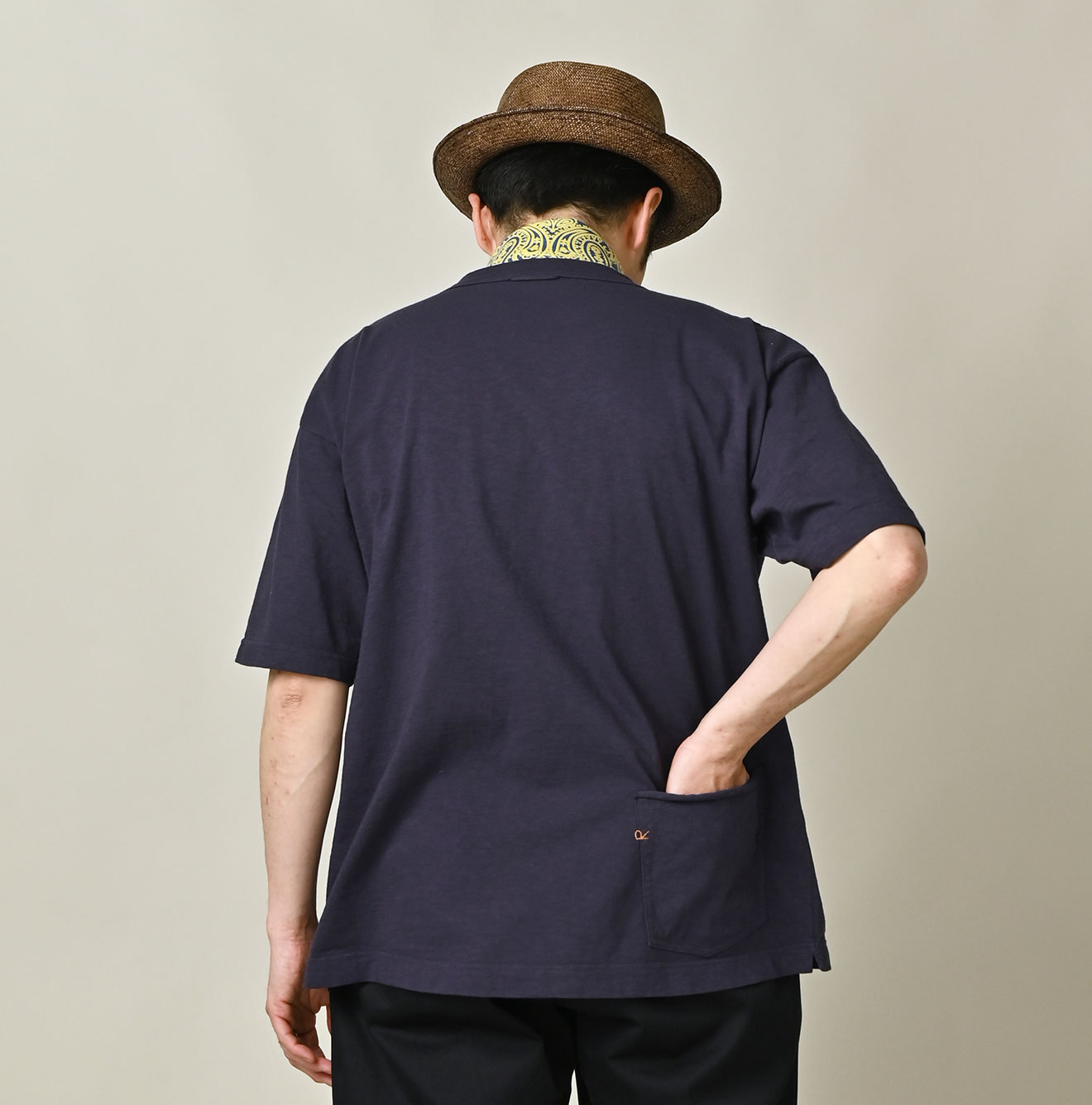 Tenjiku 908 Ocean T-shirt Male Model