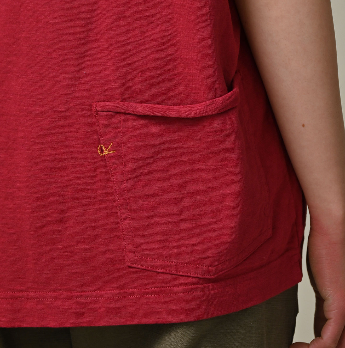Tenjiku 908 Ocean T-shirt Detail