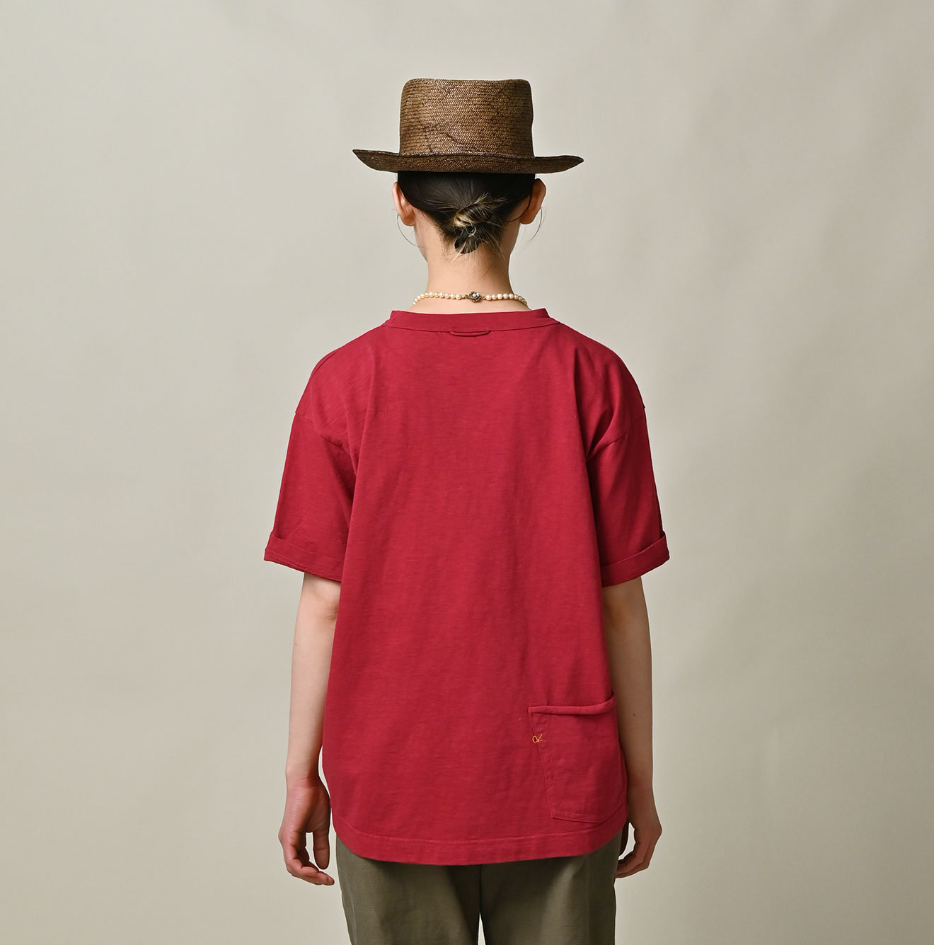 Tenjiku 908 Ocean T-shirt Female Model