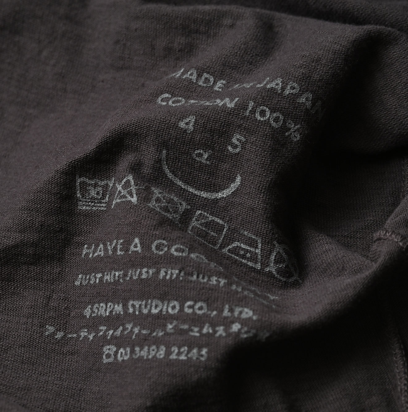 Tenjiku Big Slit T-shirt Detail