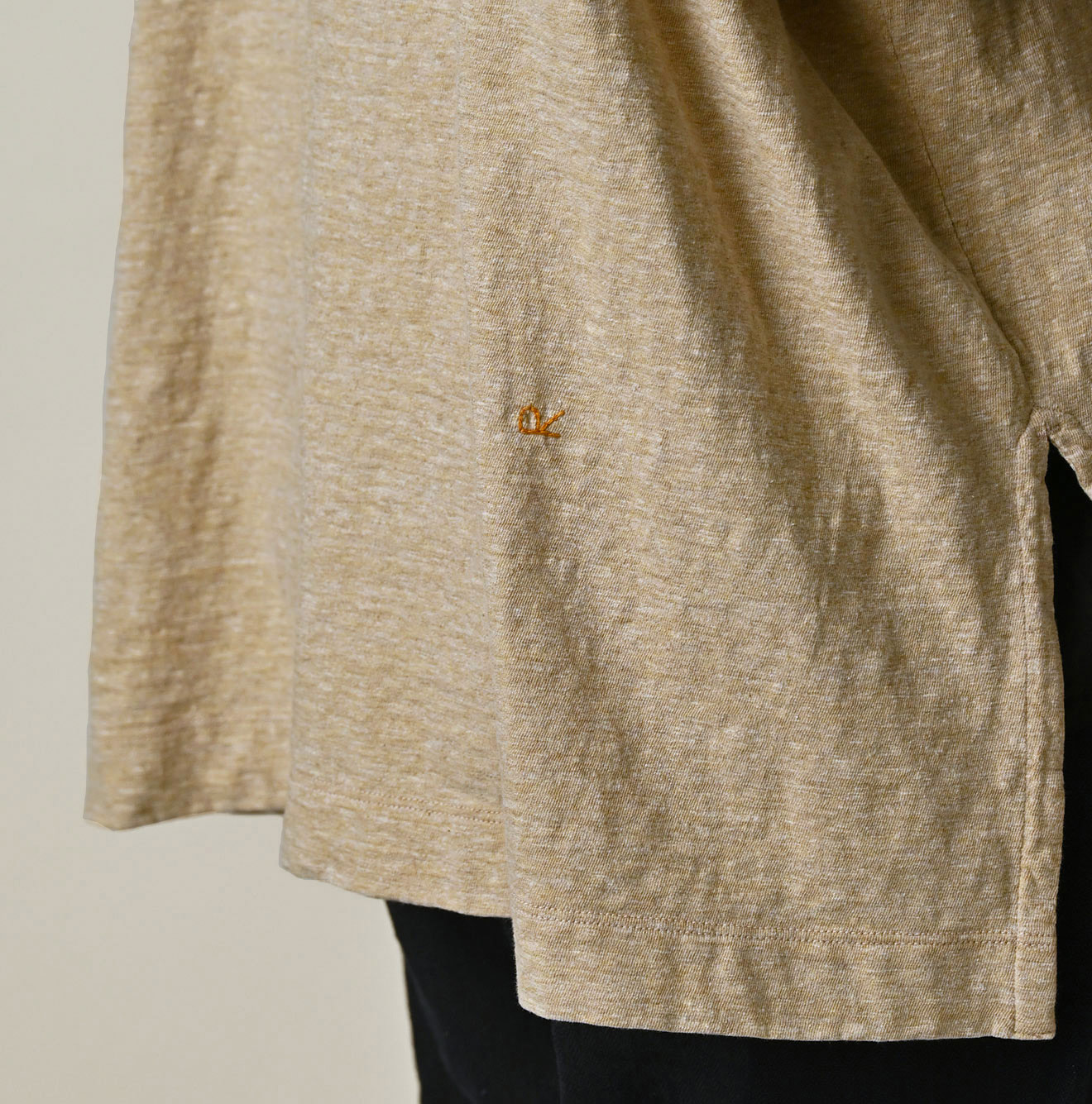 Top Tenjiku Big Slit T-shirt Detail