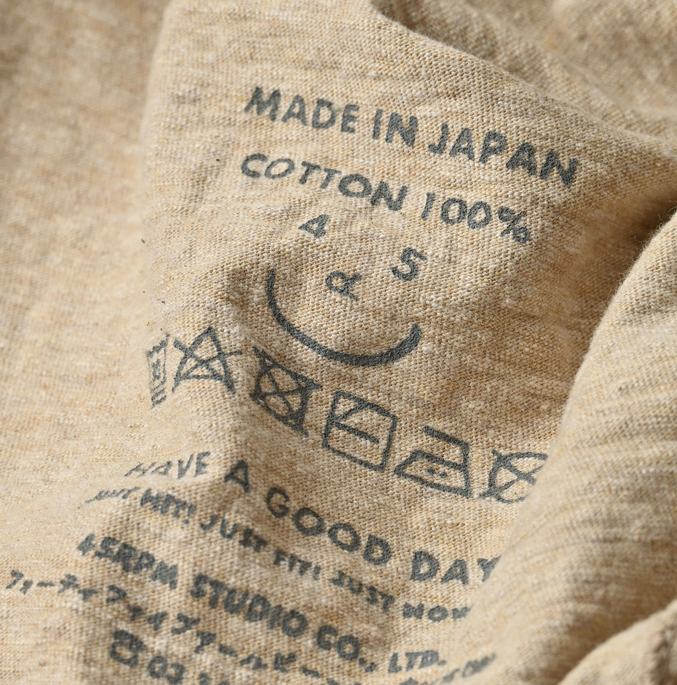 Top Tenjiku Big Slit T-shirt Detail