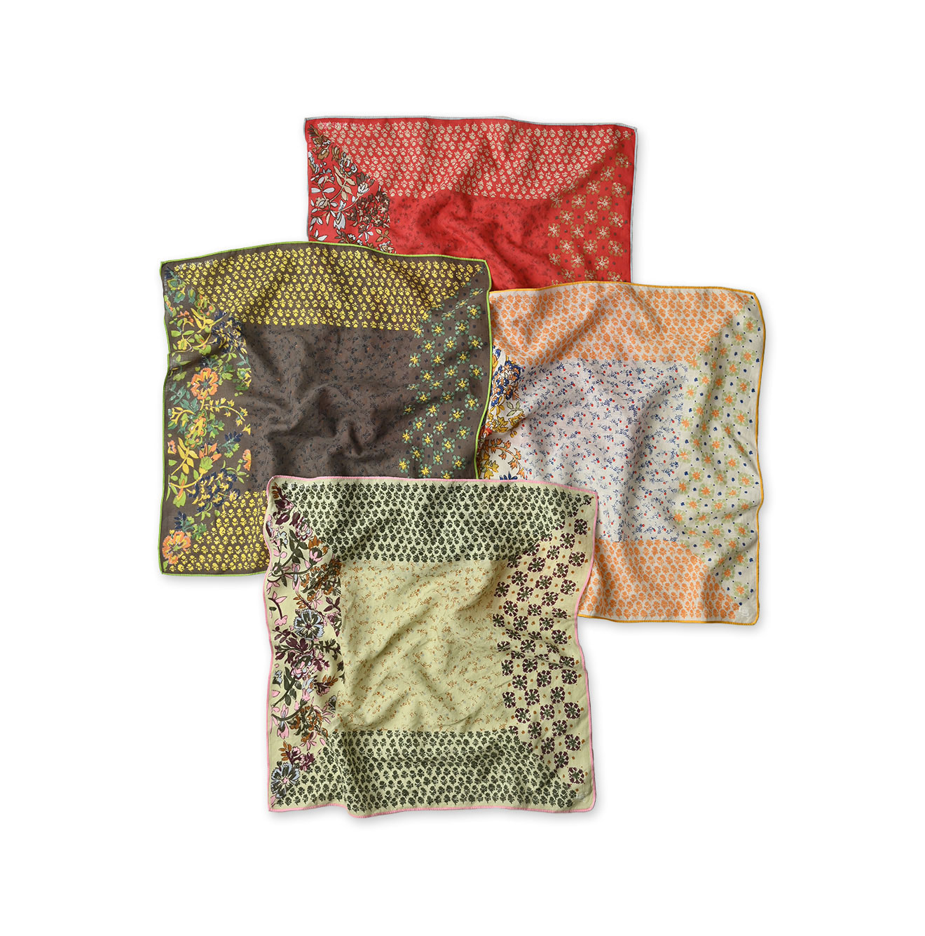 Supima Aya Patch Flower Bandana