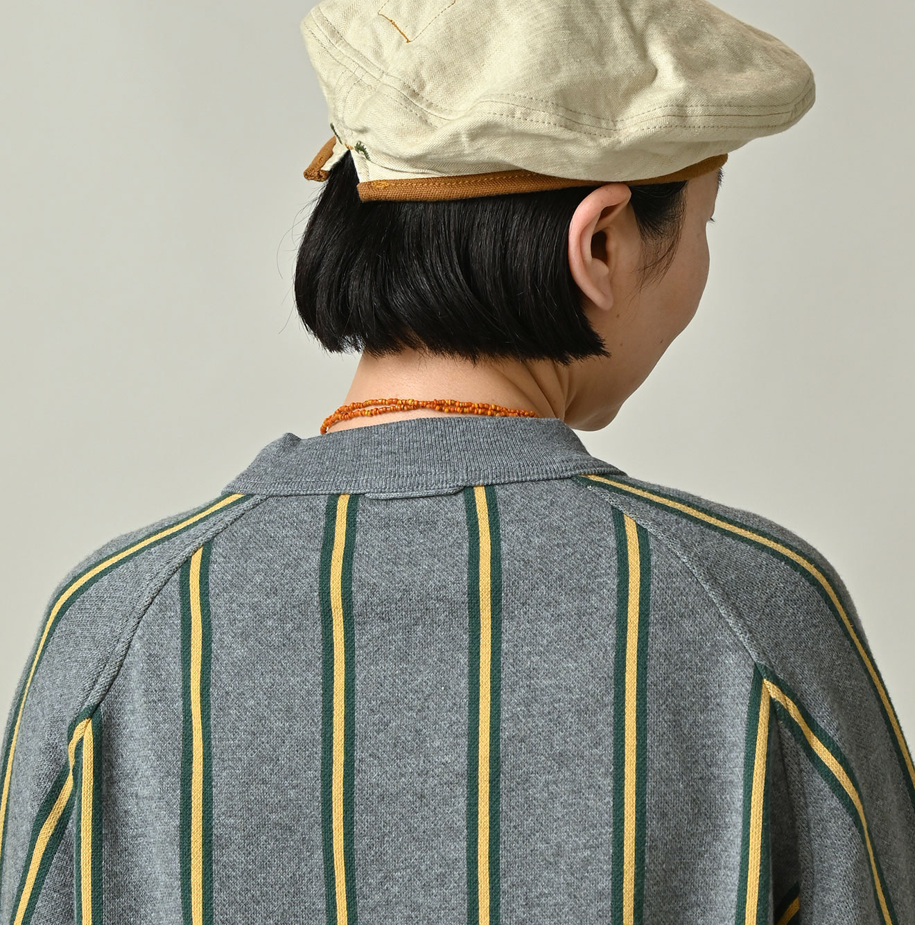 Regiment Jacquard Dolman Sleeve Sweat Detail