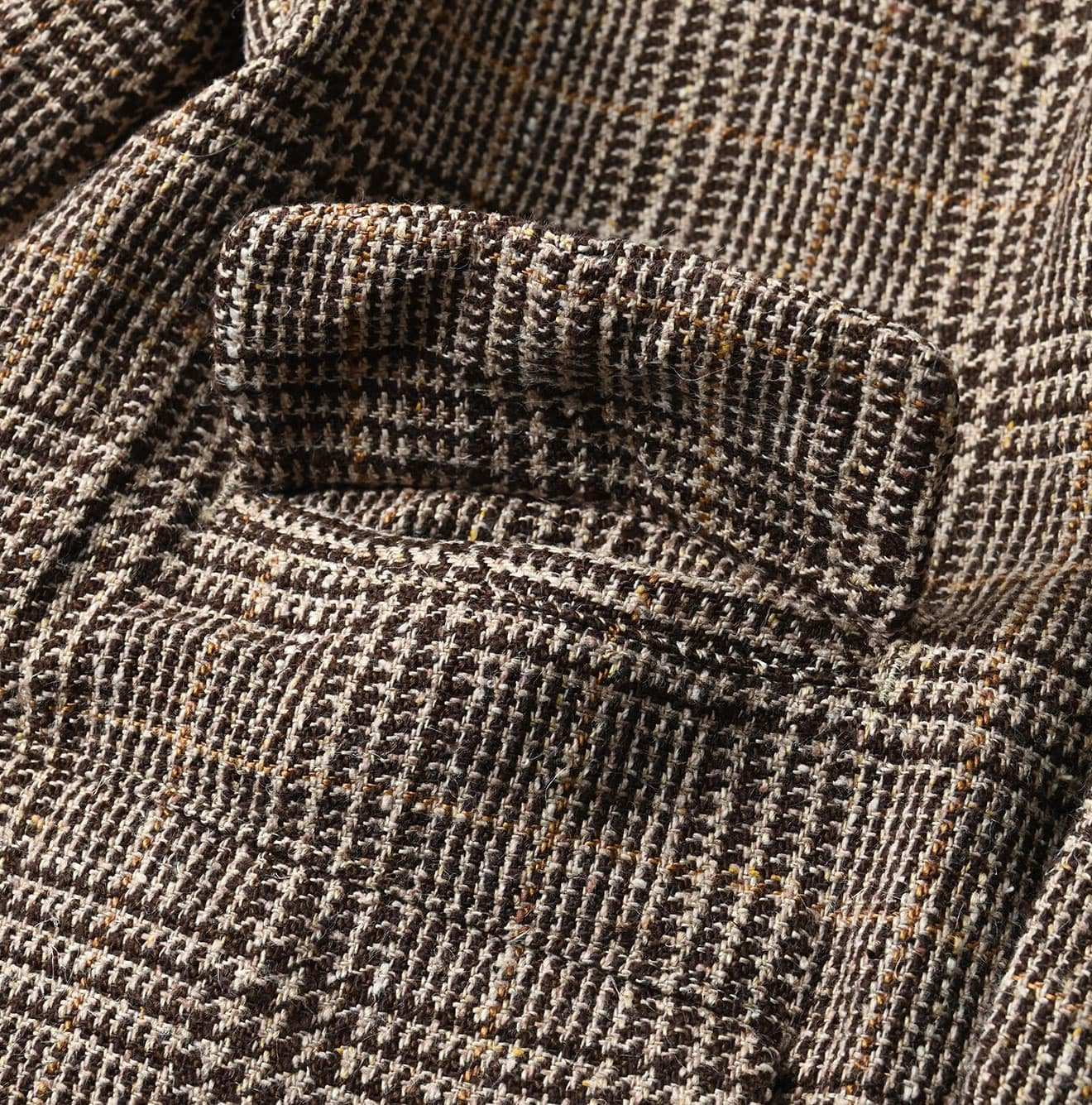 Cotton Linen Tweed 908 Jacketer Blue Detail