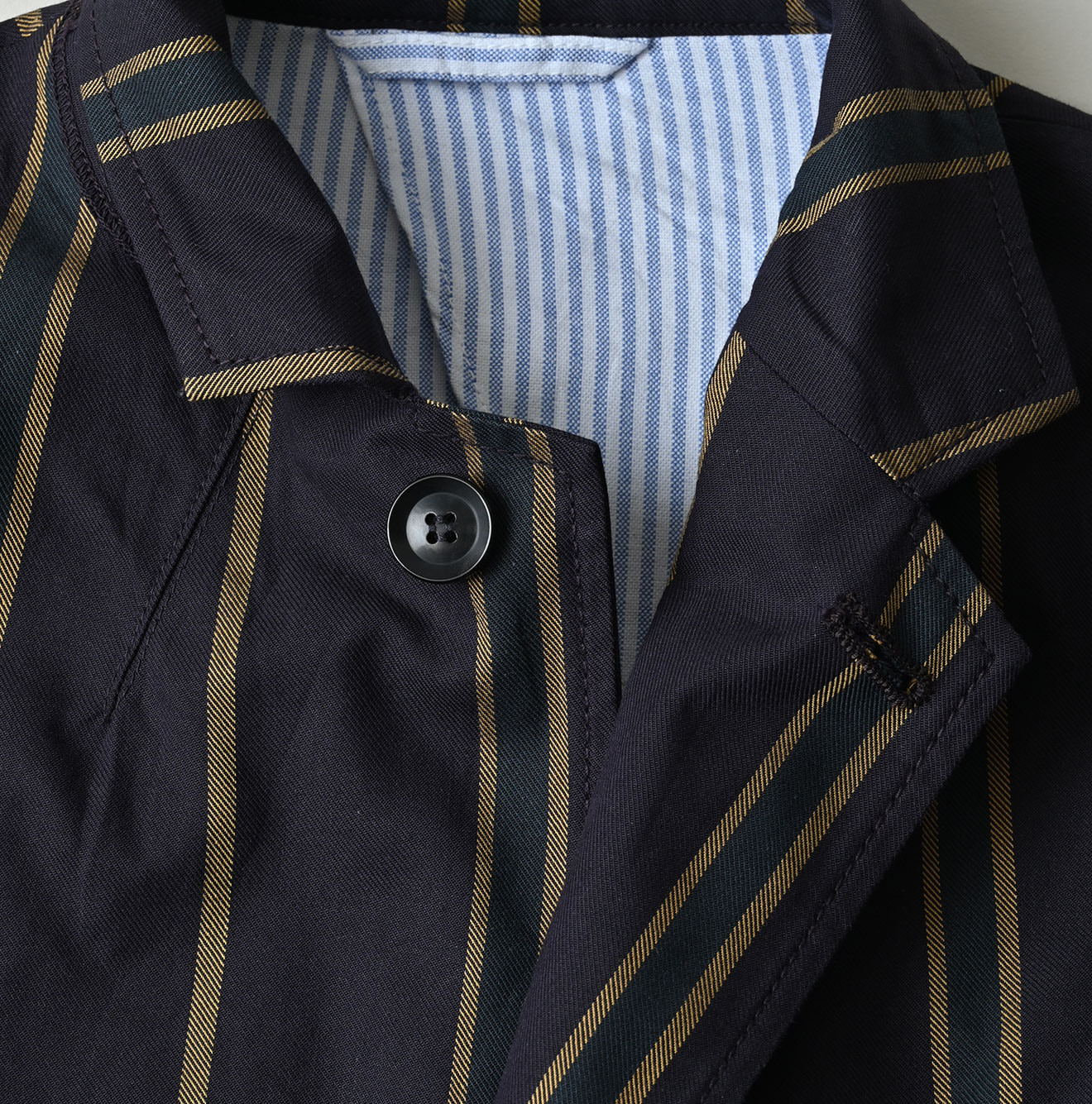 Gabardine Bulltile 908 Miyuki Jacket Detail