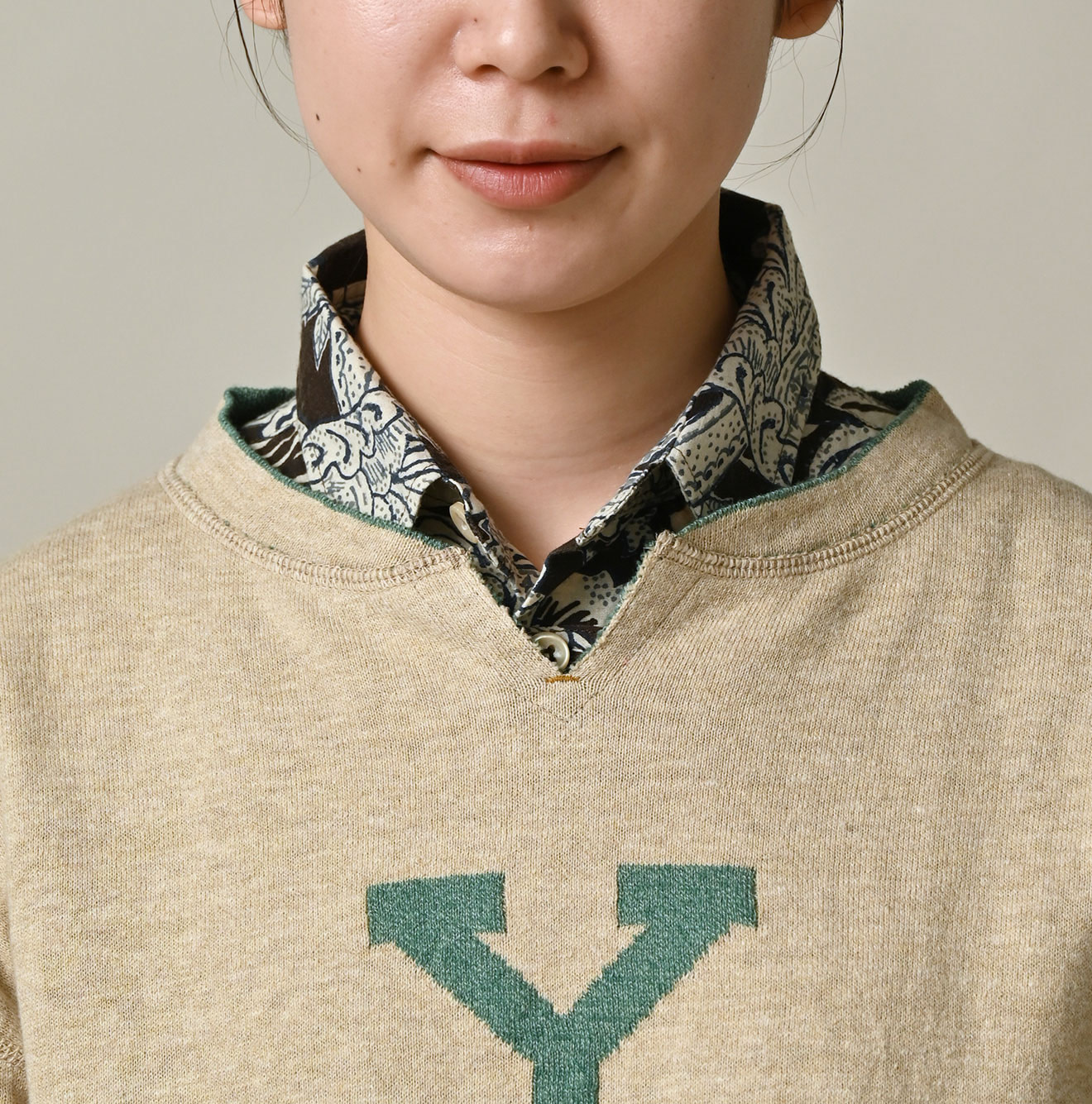 Reversible Jacquard 908 T-shirt Detail