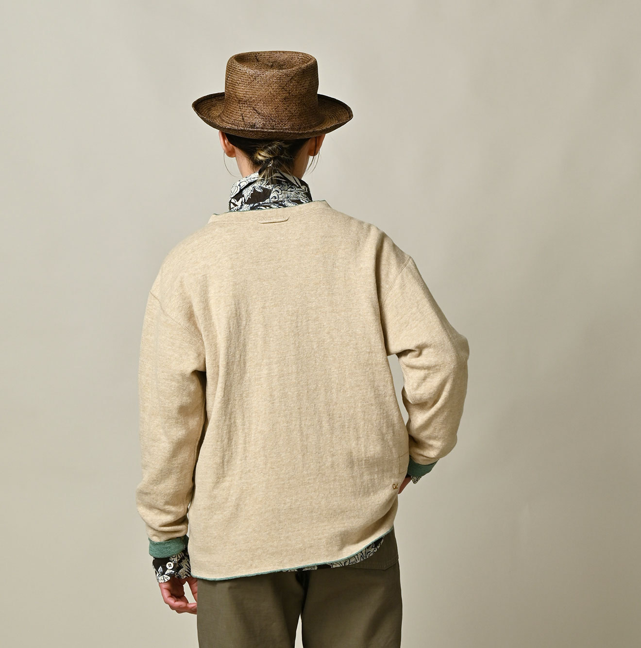 Reversible Jacquard 908 T-shirt Female Model