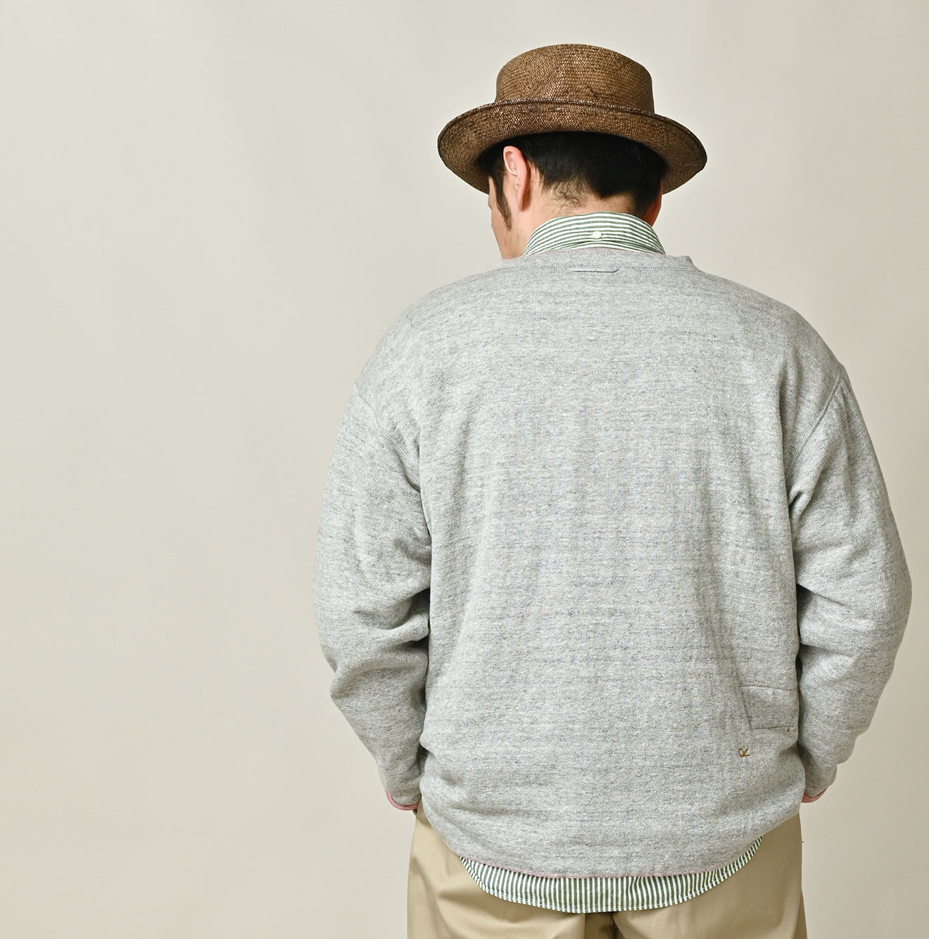 Reversible Jacquard 908 T-shirt Male Model