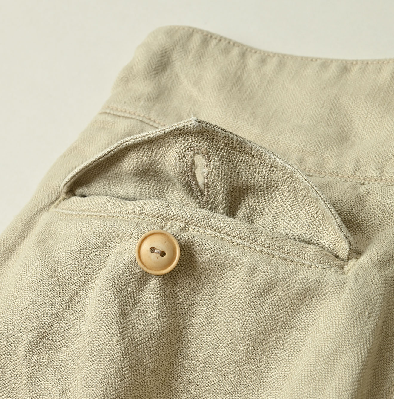 Linen Herringbone 908 Joppan Detail