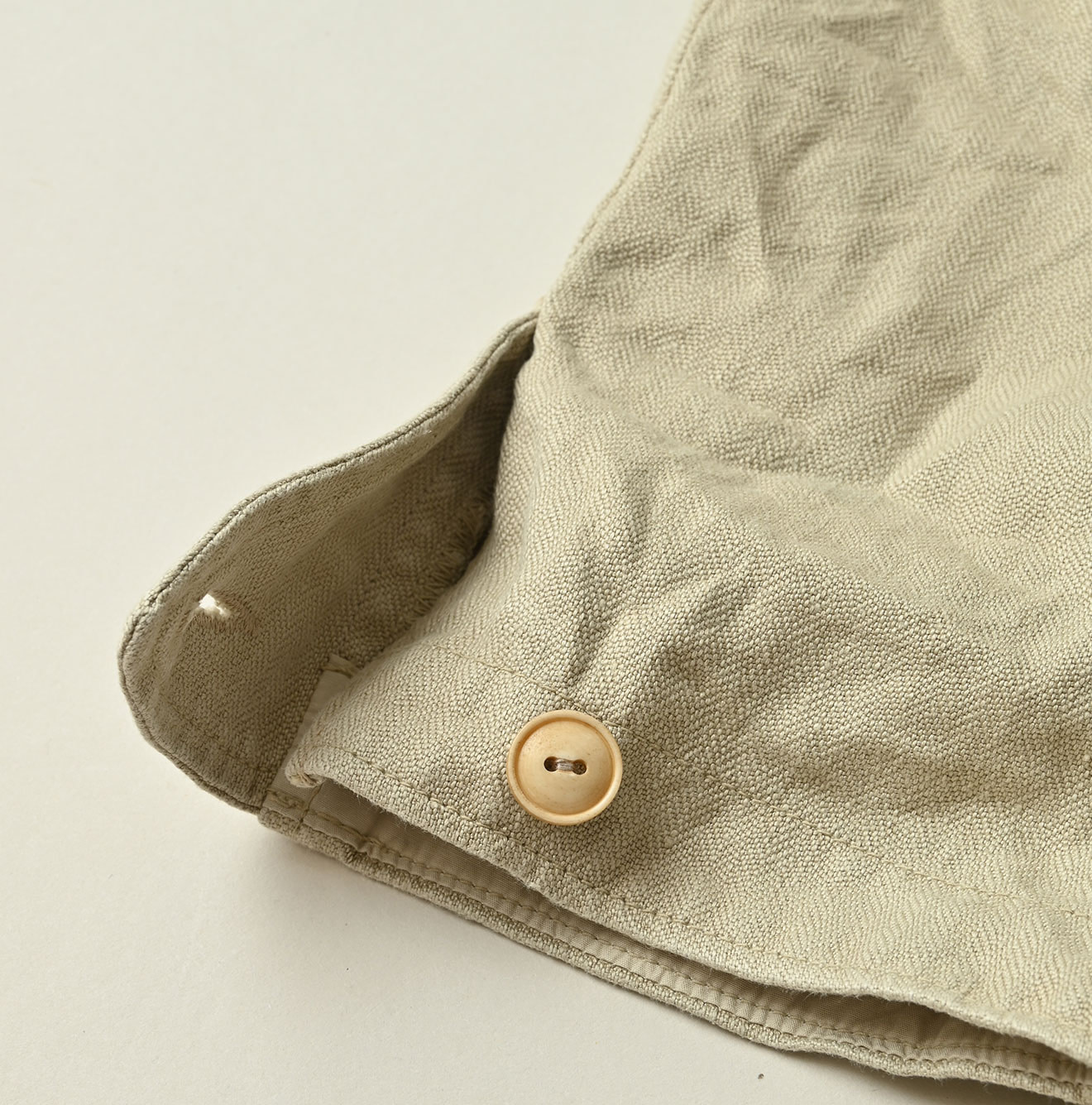 Linen Herringbone 908 Joppan Detail