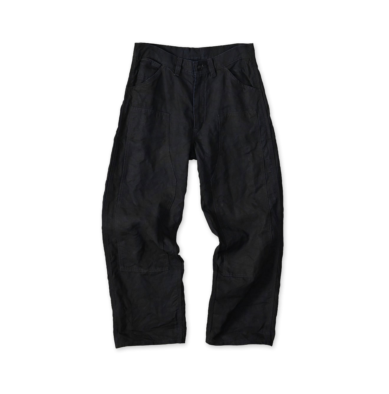 Indigo Linen Herringbone 908 Painter Pants