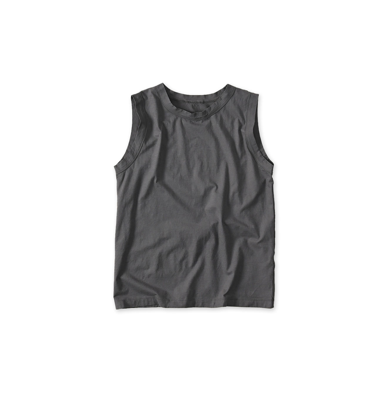 Supima Thin Tenjiku Camisole Sumi Black