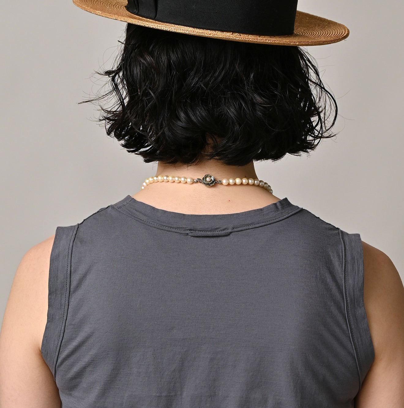 Supima Thin Tenjiku Camisole Detail