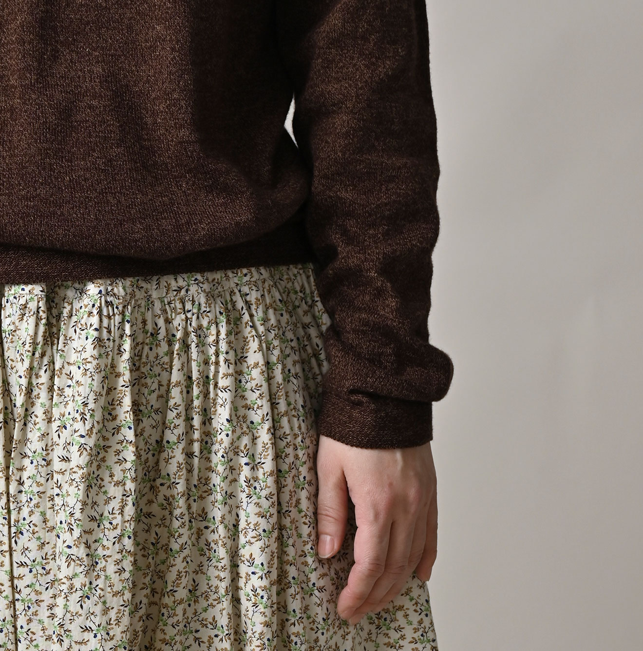 Whole Super Gauze 908 Crew Detail