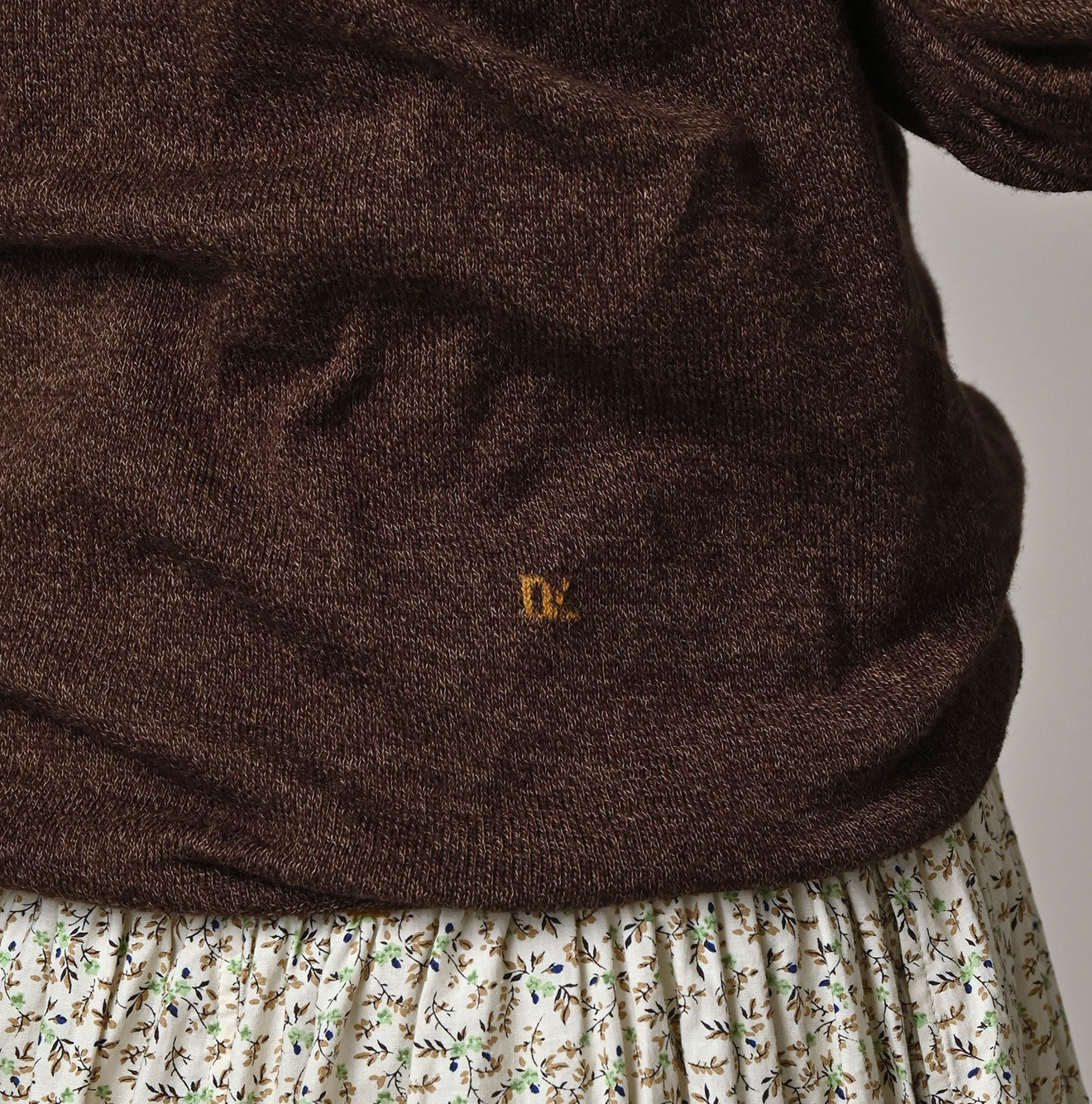 Whole Super Gauze 908 Crew Detail