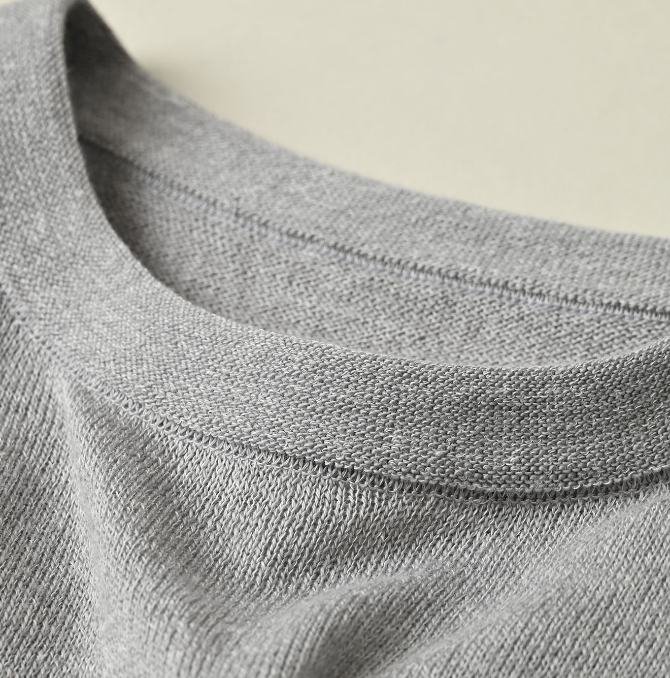 Whole Super Gauze 908 Crew Detail