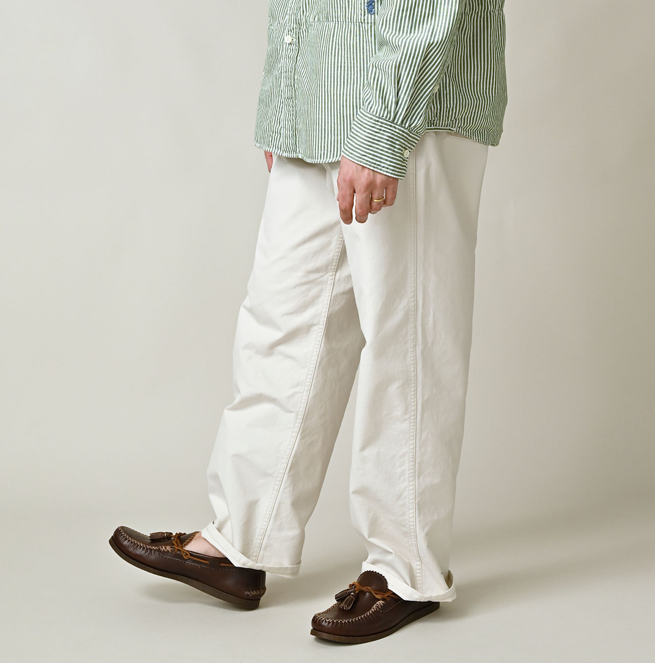 High Density 908 Duck Painter Pants Male Model