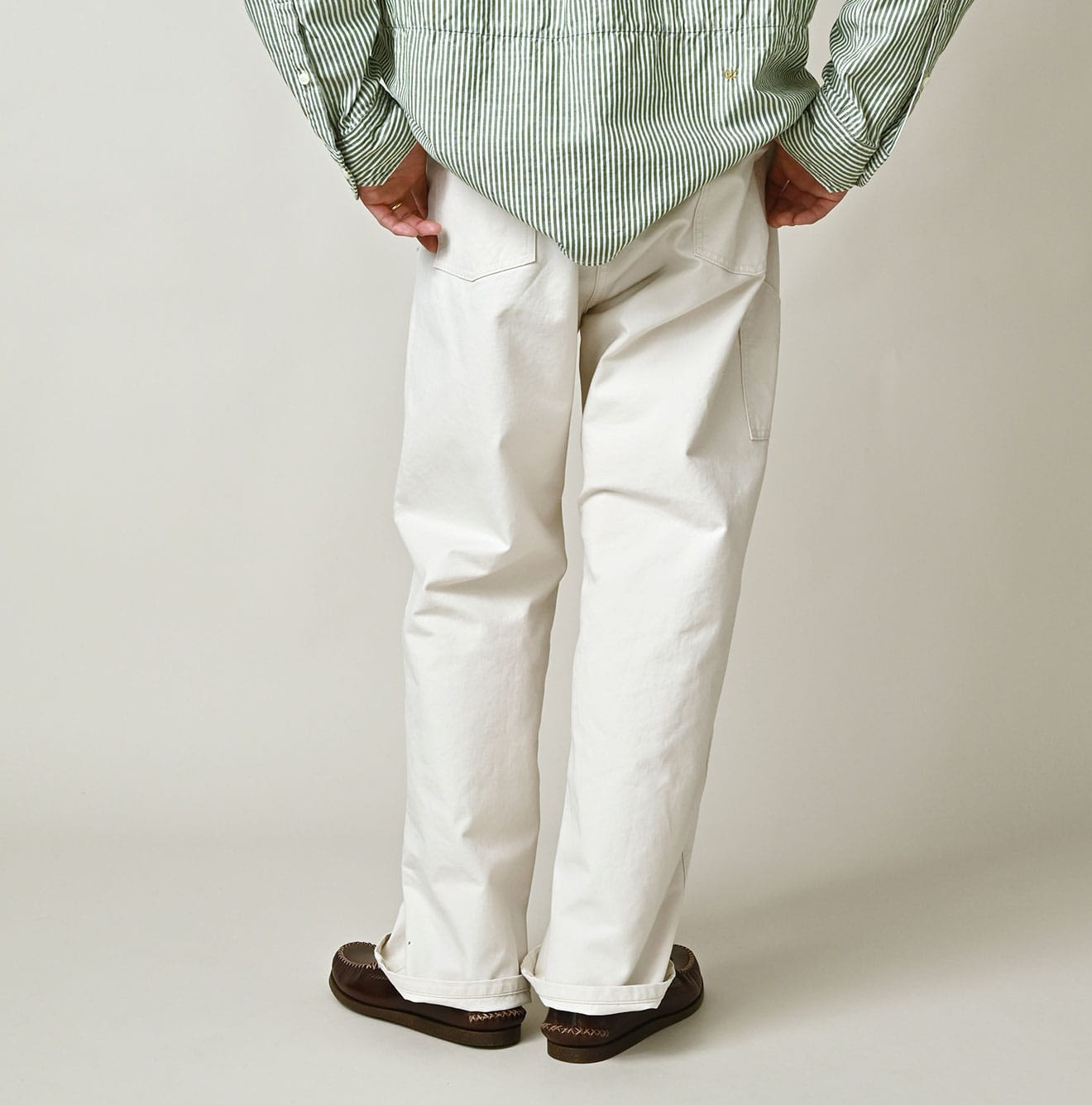 High Density 908 Duck Painter Pants Male Model