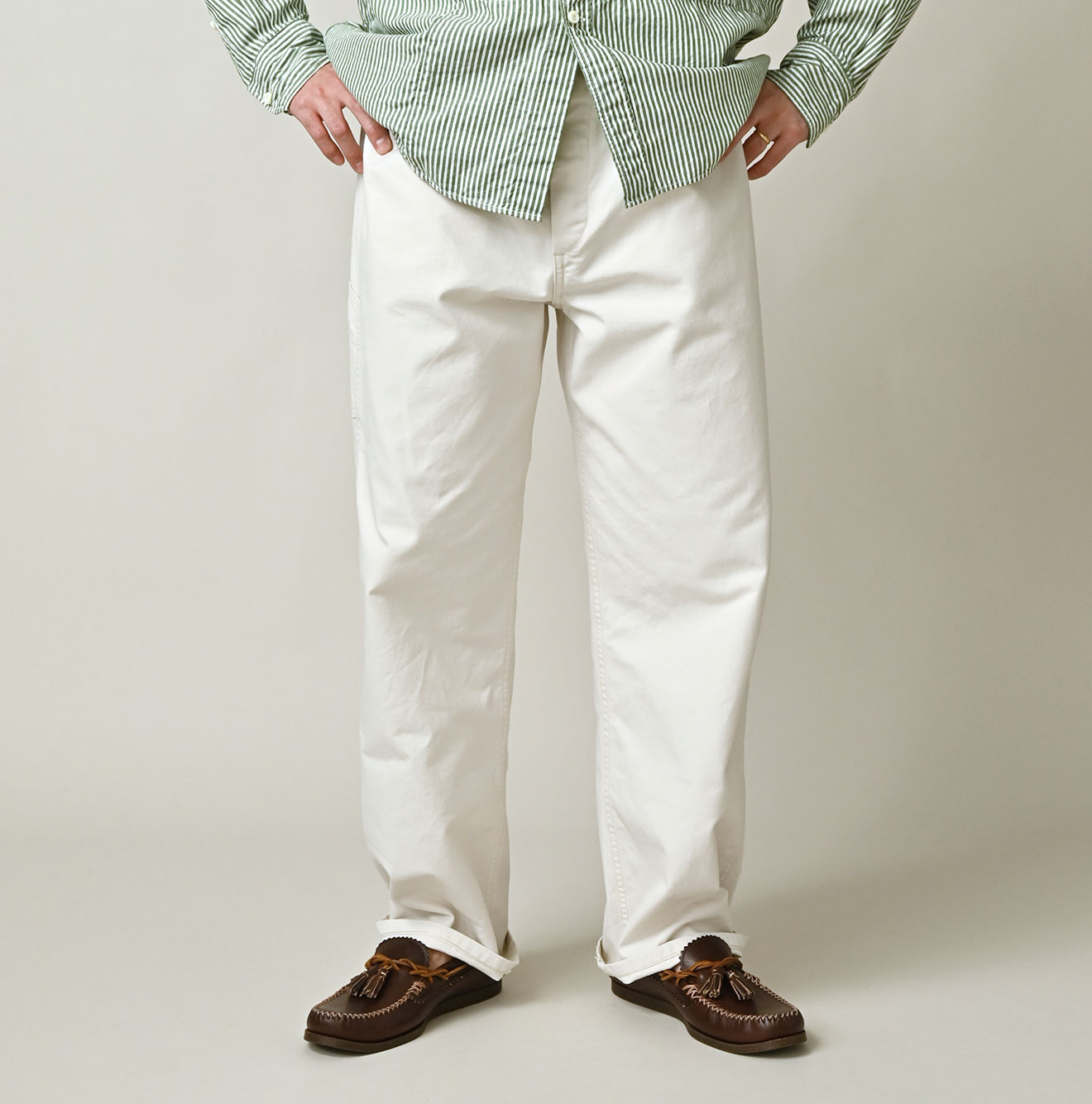 High Density 908 Duck Painter Pants Male Model