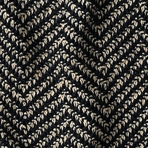 12 Natural x Navy Herringbone