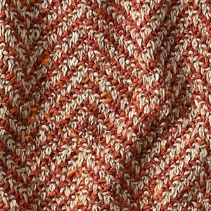 53 White x Red Herringbone