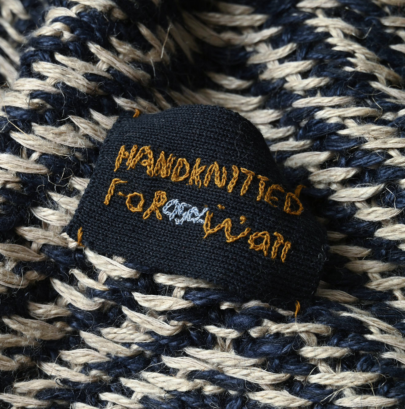 Linen Herringbone Camisole Detail