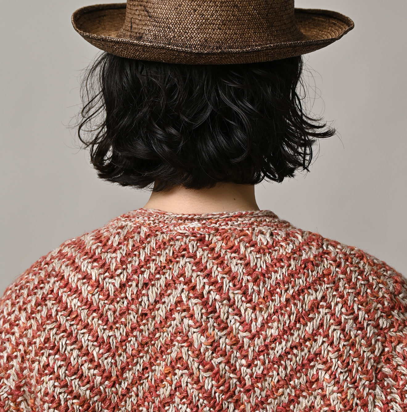 Linen Herringbone Bolero Detail