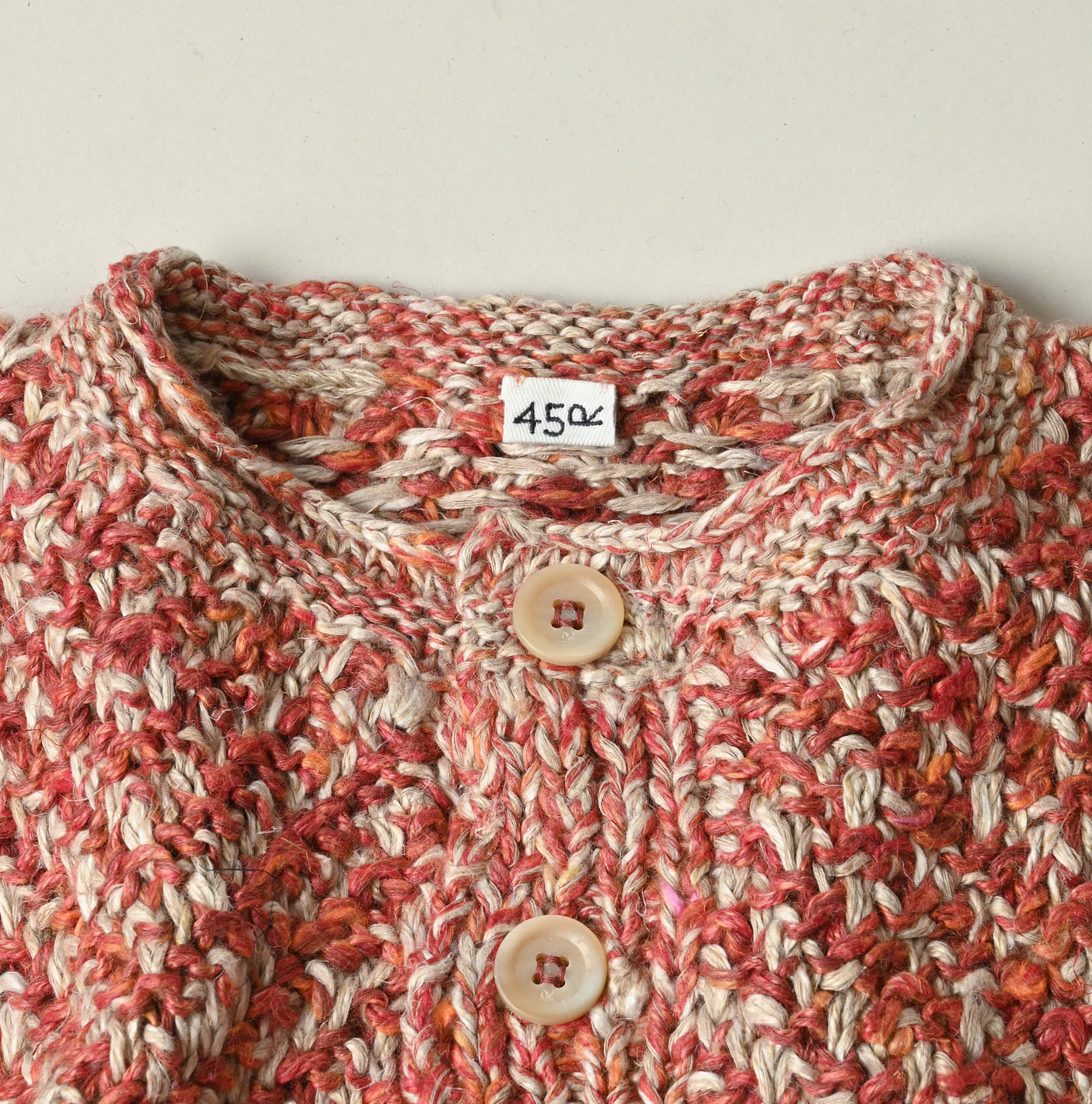 Linen Herringbone Bolero Detail