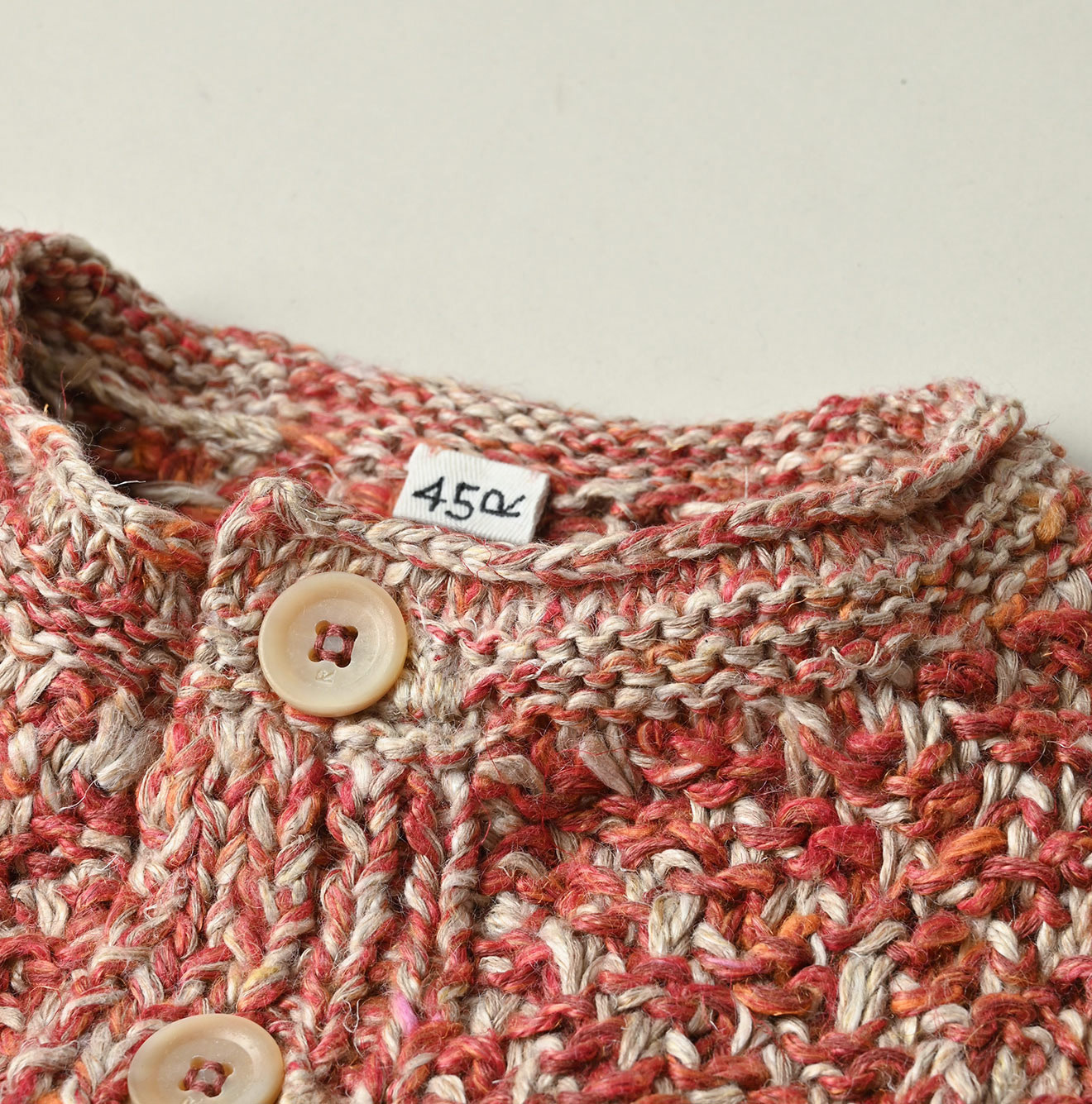 Linen Herringbone Bolero Detail