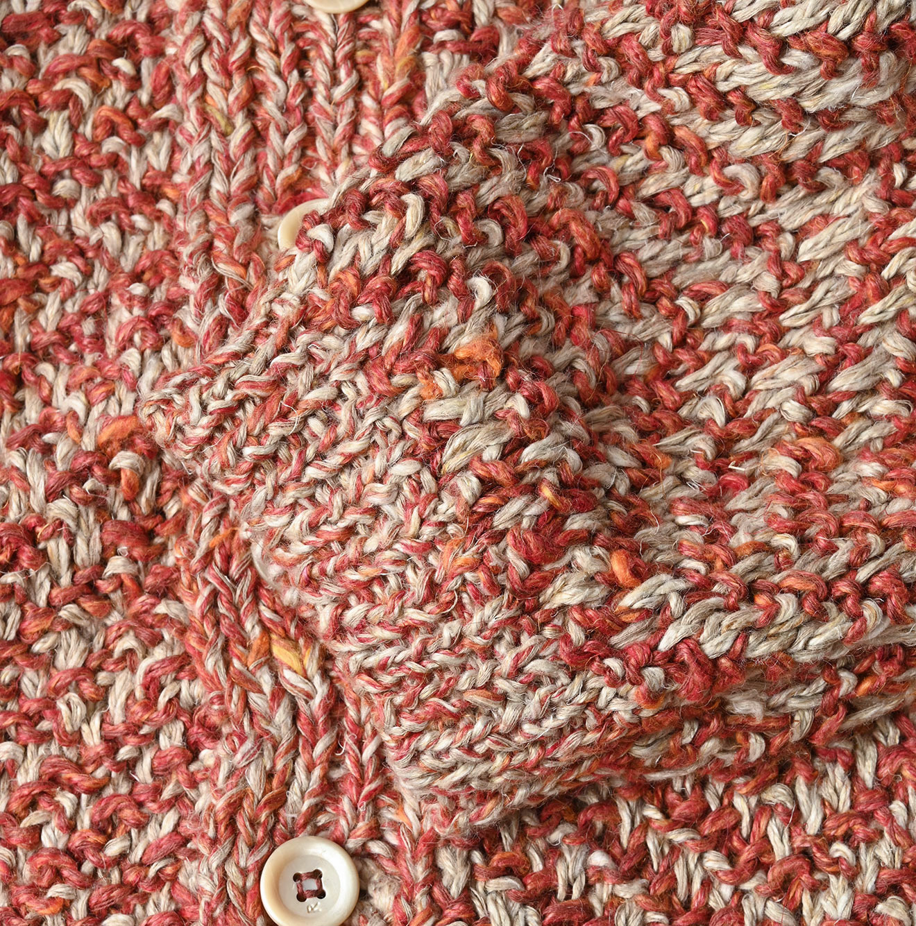 Linen Herringbone Bolero Detail