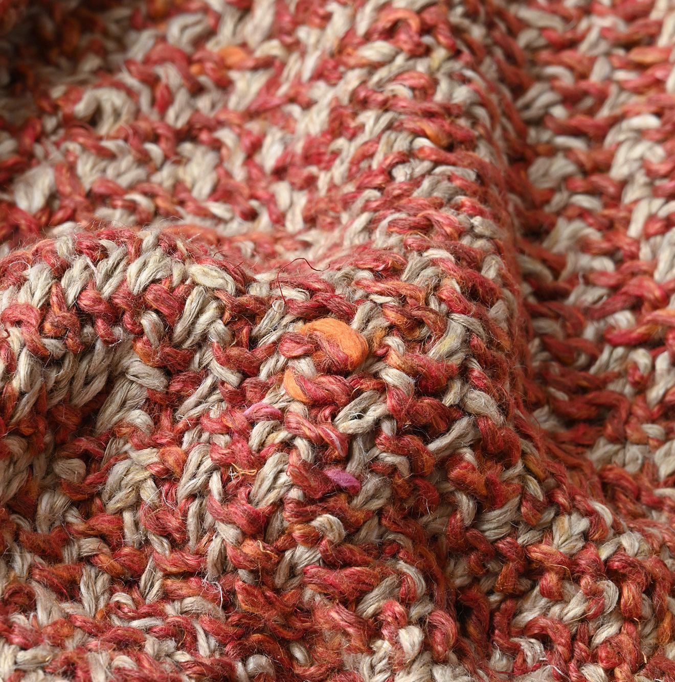 Linen Herringbone Bolero Detail