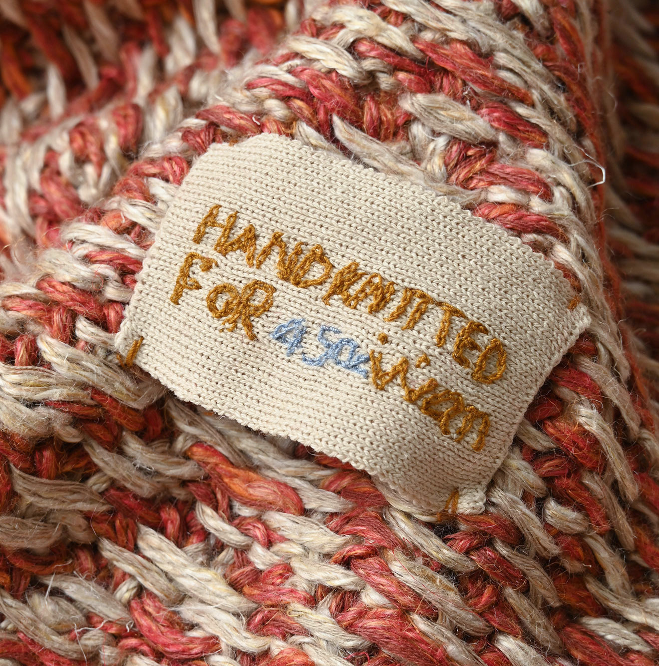 Linen Herringbone Bolero Detail