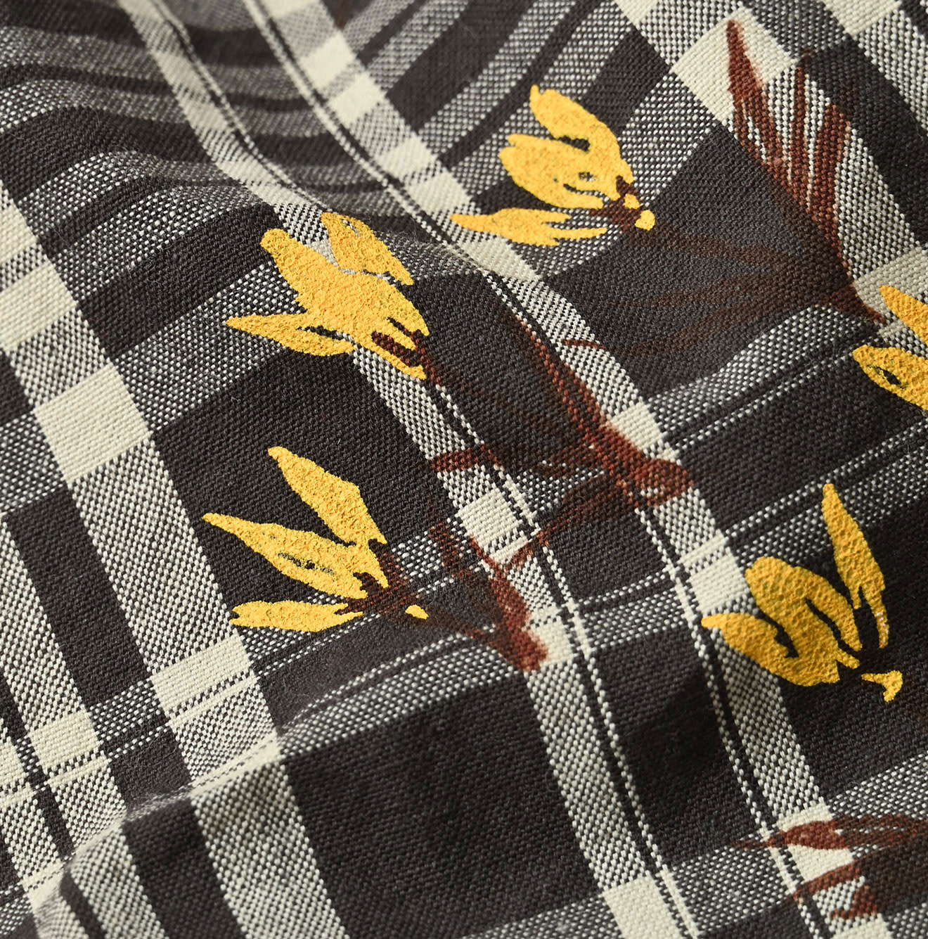 Indian Khadi OX SAIJIKI Poyon Puff Blouse Detail