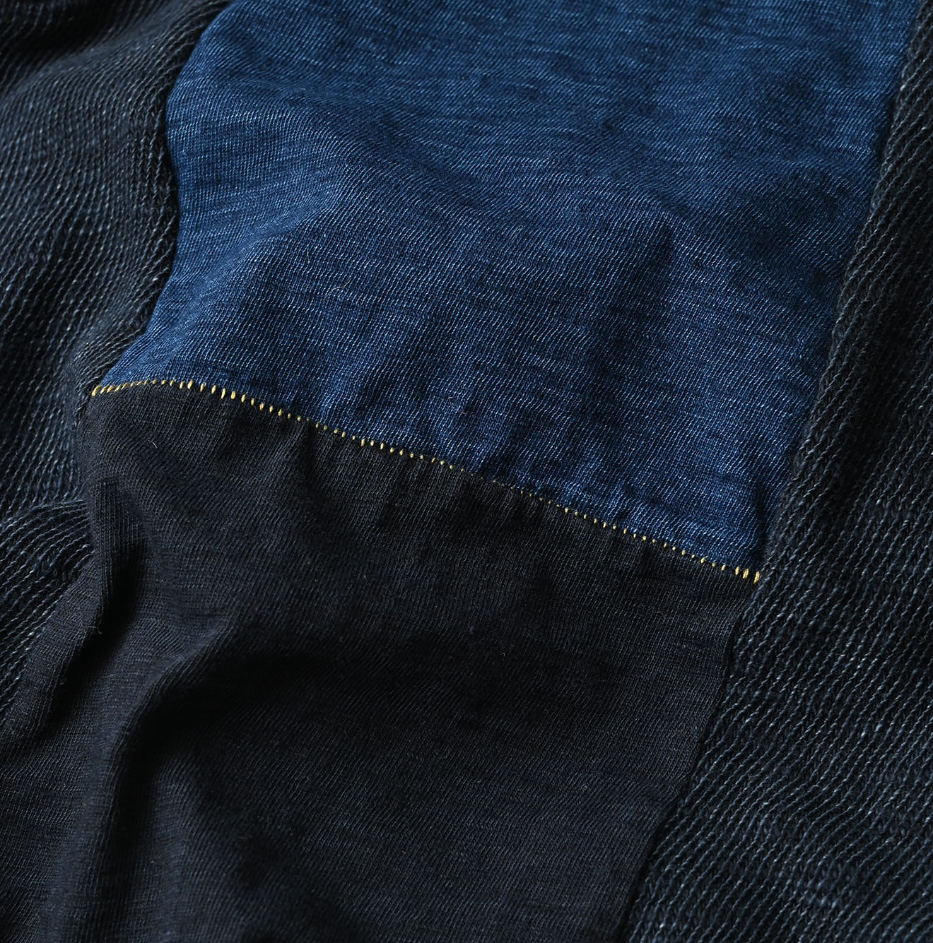 Indigo Iroiro Tenjiku Dress Detail