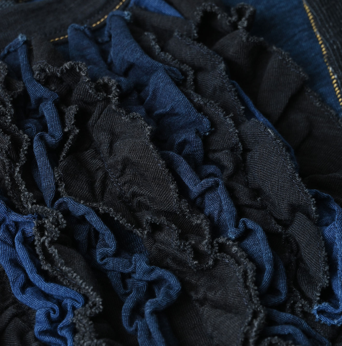 Indigo Iroiro Tenjiku Camisole Detail