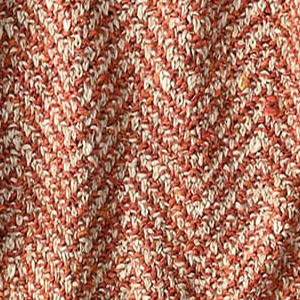 53 White x Red Herringbone