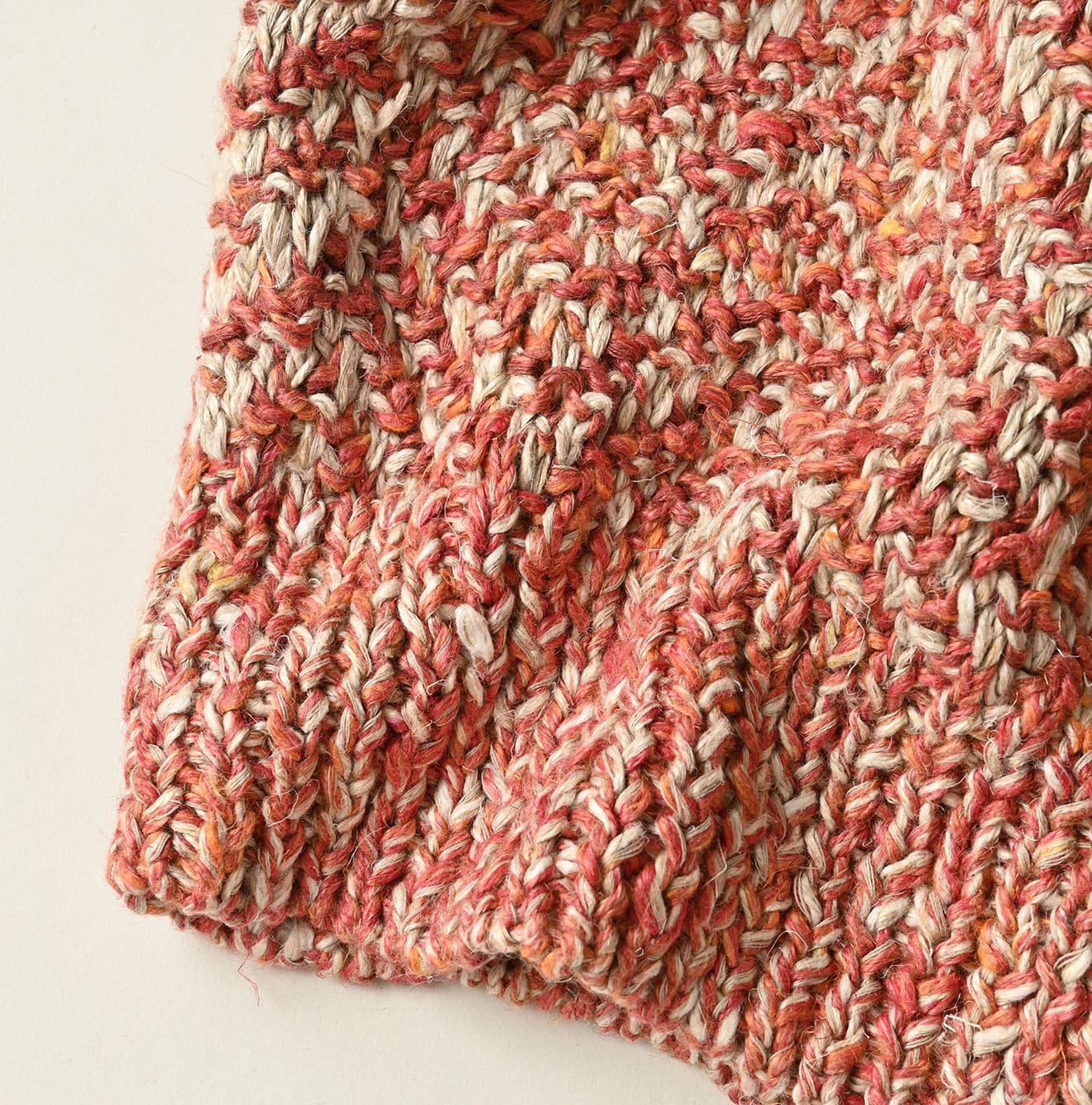 Linen Herringbone 908 Sweater Detail